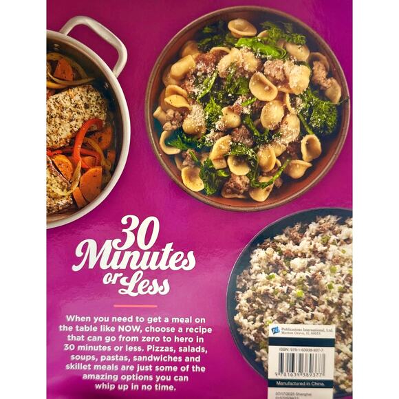 30 Minutes or Less: Quick & Easy Recipes for Every Meal 125 pages - Picture 10 of 10